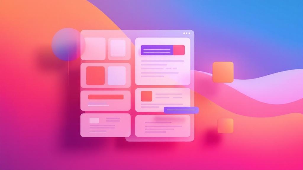 a sleek ai-enhanced editor interface reorganizing a document visually, showing smoother layout,