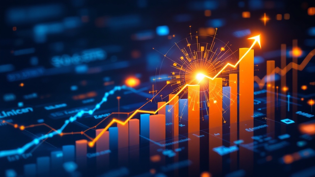 an ai dashboard showing graphs of business success metrics an ai dashboard showing graphs of business success metrics