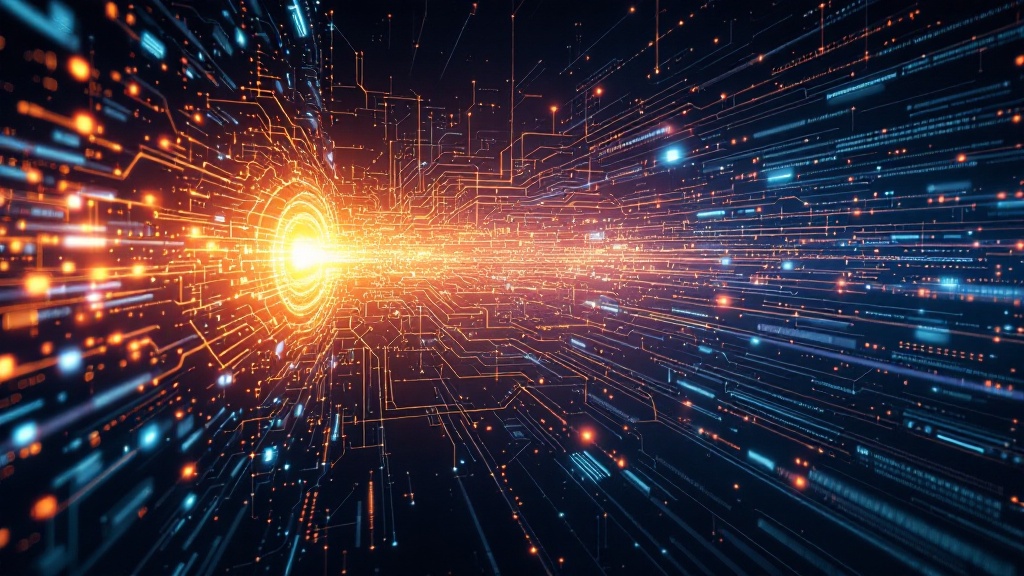 glowing query signal