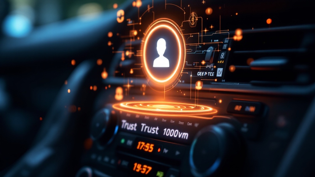 glowing AI assistant