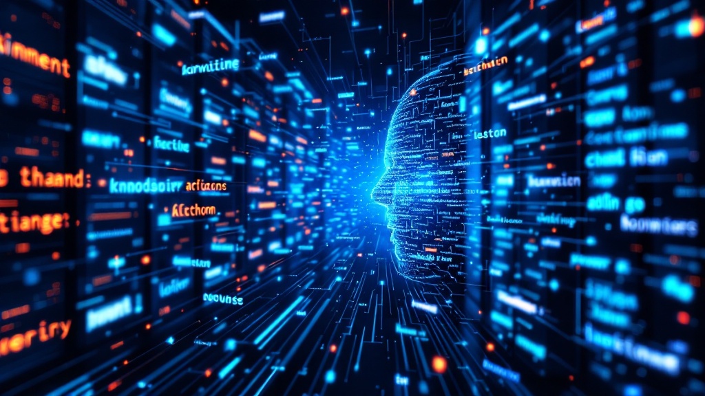 futuristic AI interface