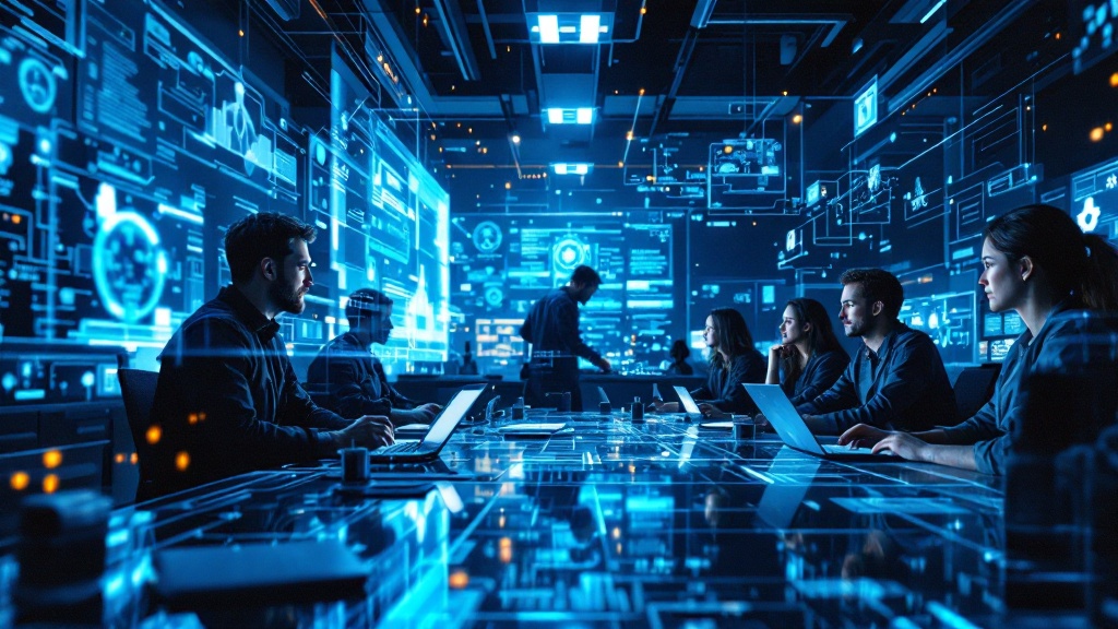 futuristic office