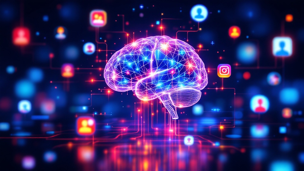 futuristic AI brain