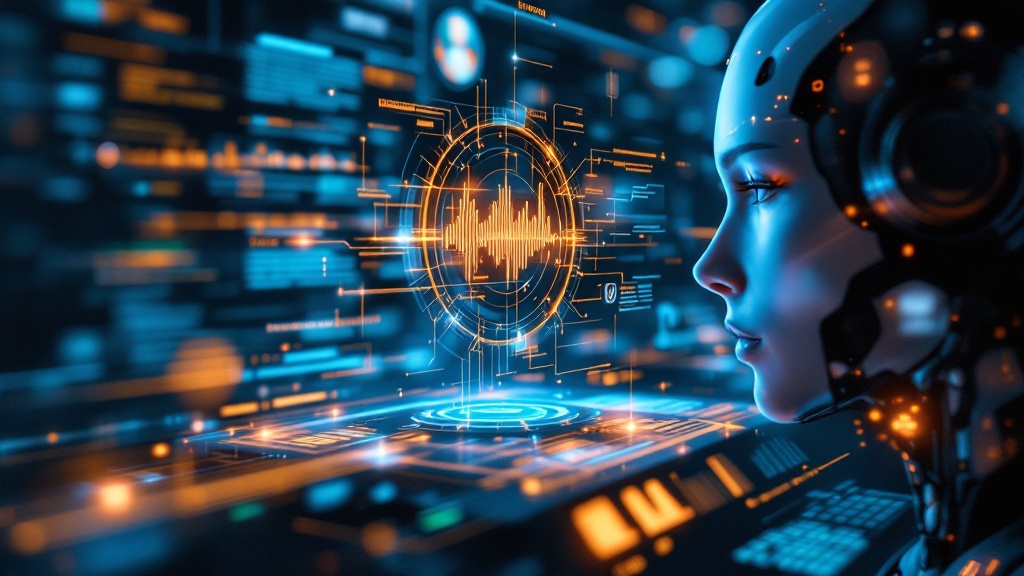 futuristic AI system