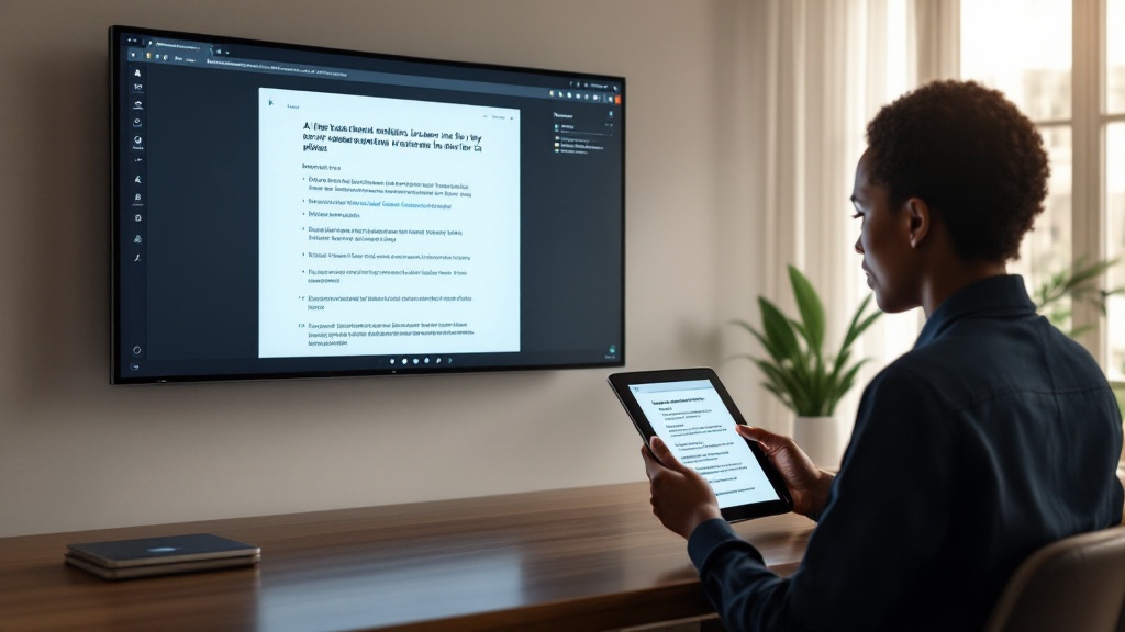 AI assistant summarizing article