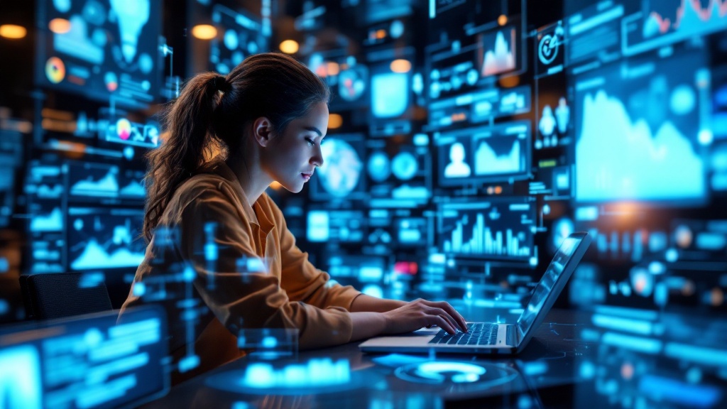 Digital marketer using AI