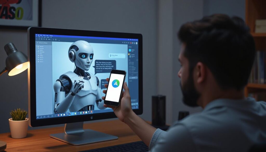 humanoid AI assistant